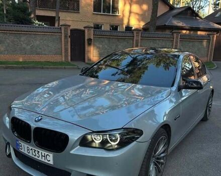 Серый БМВ 5 Серия, объемом двигателя 2 л и пробегом 199 тыс. км за 12300 $, фото 1 на Automoto.ua