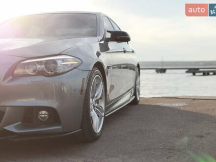 Серый БМВ 5 Серия, объемом двигателя 3 л и пробегом 127 тыс. км за 24999 $, фото 1 на Automoto.ua