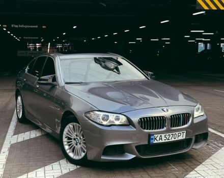Серый БМВ 5 Серия, объемом двигателя 2 л и пробегом 140 тыс. км за 18800 $, фото 1 на Automoto.ua