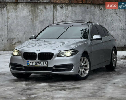 Серый БМВ 5 Серия, объемом двигателя 3 л и пробегом 290 тыс. км за 16500 $, фото 1 на Automoto.ua