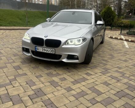 Серый БМВ 5 Серия, объемом двигателя 3 л и пробегом 169 тыс. км за 17300 $, фото 1 на Automoto.ua