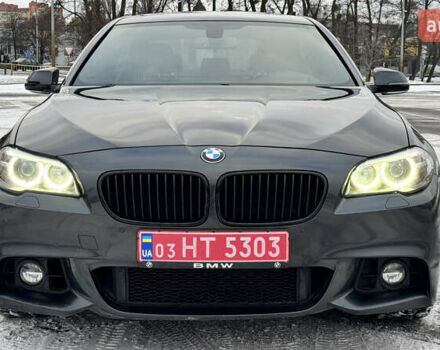 Серый БМВ 5 Серия, объемом двигателя 2 л и пробегом 195 тыс. км за 14600 $, фото 1 на Automoto.ua