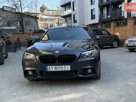 Серый БМВ 5 Серия, объемом двигателя 2 л и пробегом 212 тыс. км за 15500 $, фото 1 на Automoto.ua