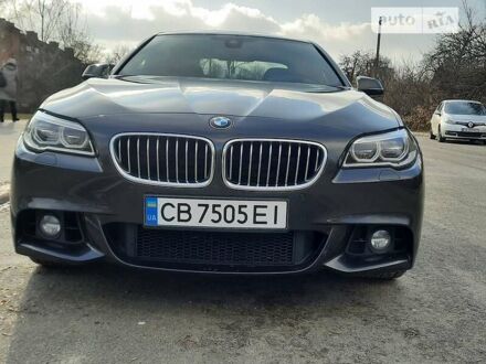 БМВ 5 Серія 2014 у Чернігові на Automoto.ua Сірий БМВ 5 Серія, об'ємом двигуна 3 л та пробігом 155 тис. км за 26500 $, фото 1 на Automoto.ua