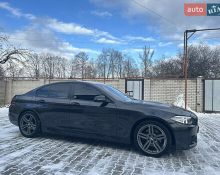 Серый БМВ 5 Серия, объемом двигателя 2 л и пробегом 208 тыс. км за 15000 $, фото 1 на Automoto.ua