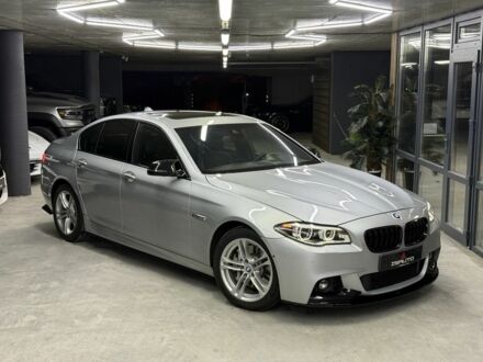 Серый БМВ 5 Серия, объемом двигателя 3 л и пробегом 222 тыс. км за 21500 $, фото 1 на Automoto.ua