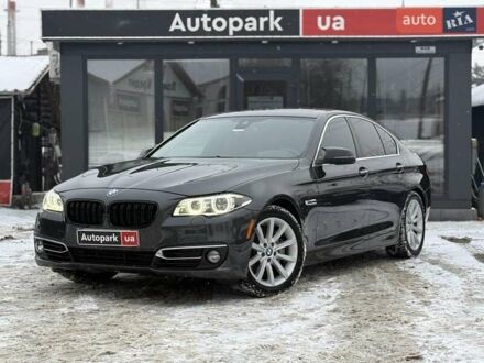 Серый БМВ 5 Серия, объемом двигателя 3 л и пробегом 170 тыс. км за 19290 $, фото 1 на Automoto.ua