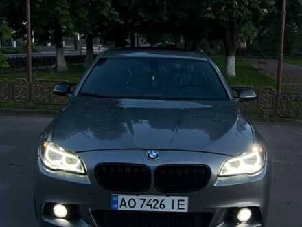 БМВ 5 Серія 2014 у Хусте на Automoto.ua Сірий БМВ 5 Серія, об'ємом двигуна 3 л та пробігом 200 тис. км за 16700 $, фото 1 на Automoto.ua