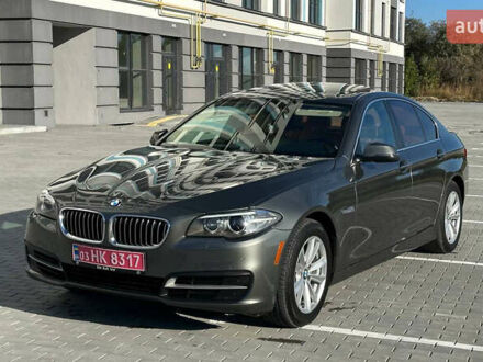Серый БМВ 5 Серия, объемом двигателя 2 л и пробегом 131 тыс. км за 15000 $, фото 1 на Automoto.ua