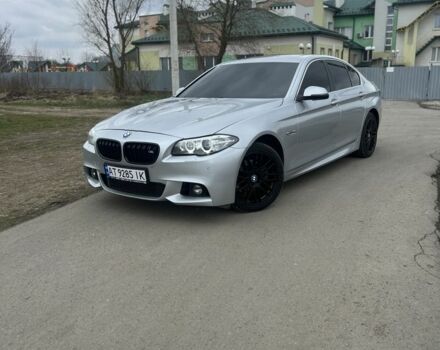 Серый БМВ 5 Серия, объемом двигателя 2 л и пробегом 202 тыс. км за 15600 $, фото 1 на Automoto.ua