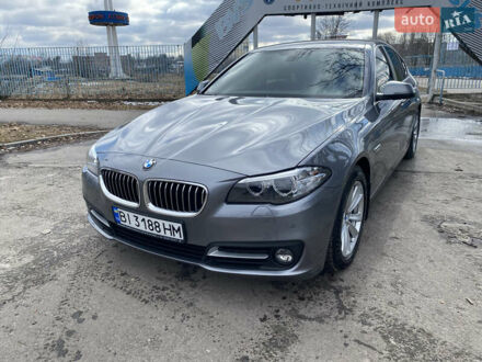 БМВ 5 Серія 2015 у Полтаві на Automoto.ua Сірий БМВ 5 Серія, об'ємом двигуна 2 л та пробігом 145 тис. км за 22000 $, фото 1 на Automoto.ua