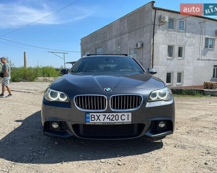 Серый БМВ 5 Серия, объемом двигателя 2 л и пробегом 279 тыс. км за 16500 $, фото 1 на Automoto.ua