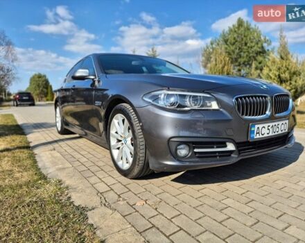 Серый БМВ 5 Серия, объемом двигателя 2 л и пробегом 205 тыс. км за 19900 $, фото 1 на Automoto.ua