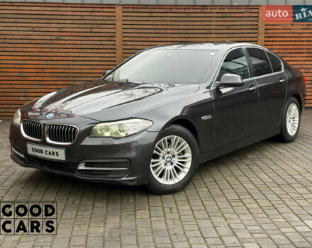 Серый БМВ 5 Серия, объемом двигателя 2 л и пробегом 172 тыс. км за 15500 $, фото 1 на Automoto.ua