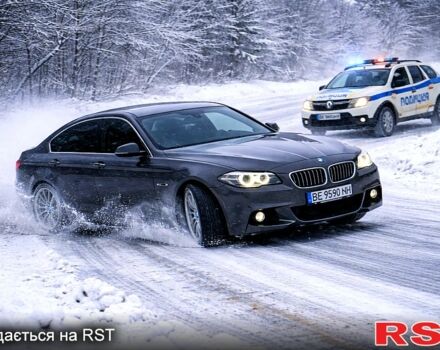 Серый БМВ 5 Серия, объемом двигателя 2 л и пробегом 196 тыс. км за 16500 $, фото 1 на Automoto.ua