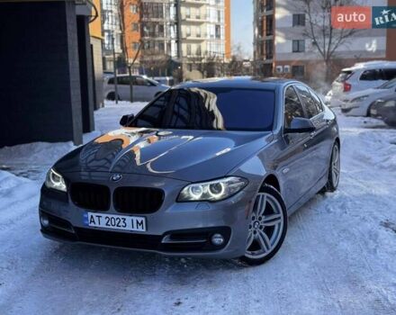 Серый БМВ 5 Серия, объемом двигателя 3 л и пробегом 225 тыс. км за 16300 $, фото 1 на Automoto.ua