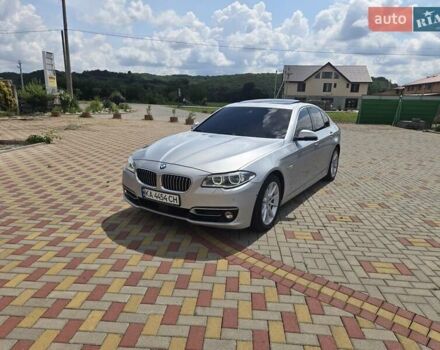 Серый БМВ 5 Серия, объемом двигателя 3 л и пробегом 298 тыс. км за 22800 $, фото 1 на Automoto.ua