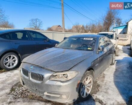 Серый БМВ 5 Серия, объемом двигателя 2 л и пробегом 250 тыс. км за 6700 $, фото 1 на Automoto.ua