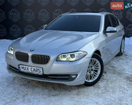 Серый БМВ 5 Серия, объемом двигателя 2 л и пробегом 118 тыс. км за 15800 $, фото 1 на Automoto.ua