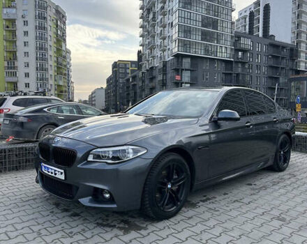 Серый БМВ 5 Серия, объемом двигателя 2 л и пробегом 125 тыс. км за 22000 $, фото 1 на Automoto.ua
