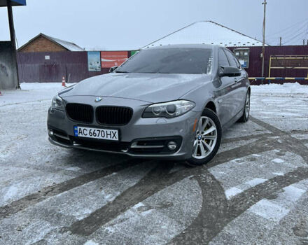 Серый БМВ 5 Серия, объемом двигателя 2 л и пробегом 131 тыс. км за 16200 $, фото 1 на Automoto.ua