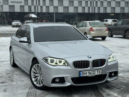 Серый БМВ 5 Серия, объемом двигателя 2 л и пробегом 109 тыс. км за 20500 $, фото 1 на Automoto.ua