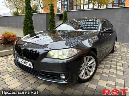 Серый БМВ 5 Серия, объемом двигателя 2 л и пробегом 172 тыс. км за 16000 $, фото 1 на Automoto.ua