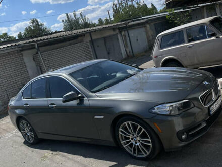 Серый БМВ 5 Серия, объемом двигателя 2 л и пробегом 196 тыс. км за 16500 $, фото 1 на Automoto.ua