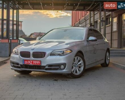 Серый БМВ 5 Серия, объемом двигателя 2 л и пробегом 182 тыс. км за 13850 $, фото 1 на Automoto.ua