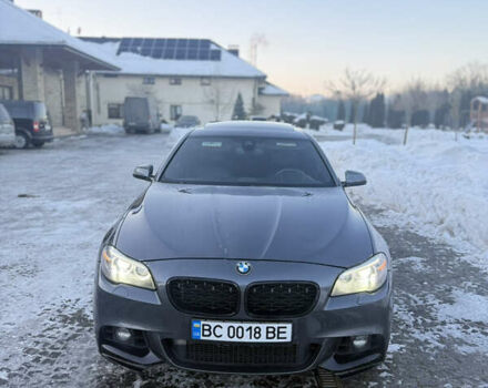 Серый БМВ 5 Серия, объемом двигателя 2 л и пробегом 123 тыс. км за 18500 $, фото 1 на Automoto.ua