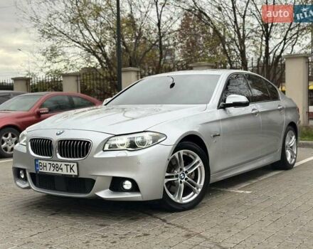 Серый БМВ 5 Серия, объемом двигателя 2 л и пробегом 146 тыс. км за 21900 $, фото 1 на Automoto.ua