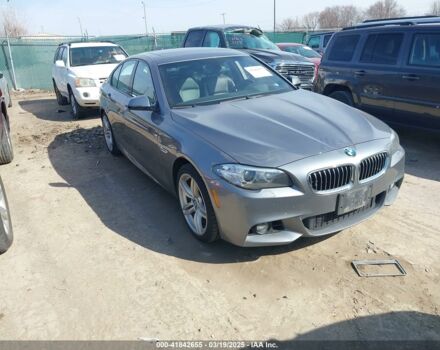 Серый БМВ 5 Серия, объемом двигателя 3 л и пробегом 350 тыс. км за 11500 $, фото 1 на Automoto.ua