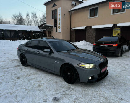 Серый БМВ 5 Серия, объемом двигателя 3 л и пробегом 133 тыс. км за 16800 $, фото 1 на Automoto.ua