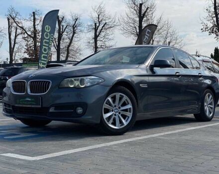 Серый БМВ 5 Серия, объемом двигателя 2 л и пробегом 178 тыс. км за 16990 $, фото 1 на Automoto.ua