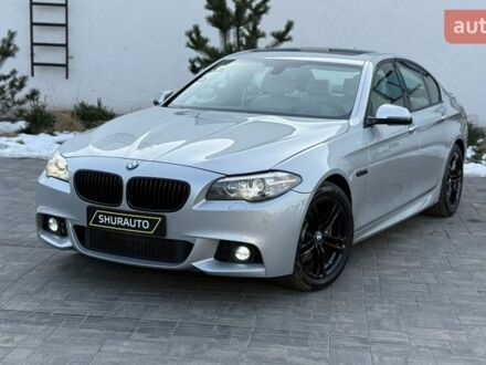 Серый БМВ 5 Серия, объемом двигателя 2 л и пробегом 220 тыс. км за 16500 $, фото 1 на Automoto.ua