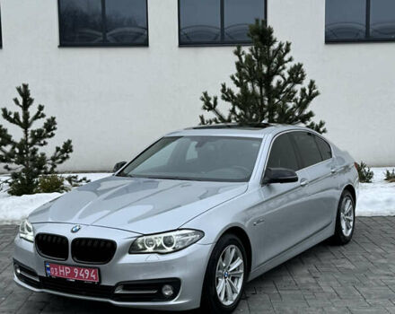 Серый БМВ 5 Серия, объемом двигателя 2 л и пробегом 111 тыс. км за 16999 $, фото 1 на Automoto.ua