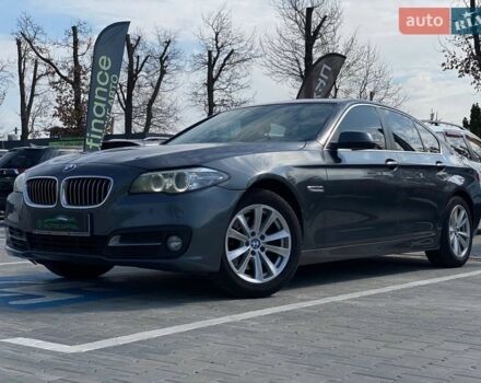 Серый БМВ 5 Серия, объемом двигателя 2 л и пробегом 178 тыс. км за 16990 $, фото 1 на Automoto.ua