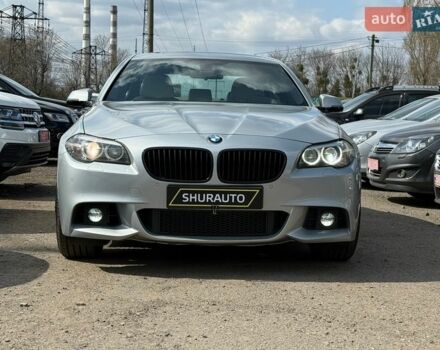 Серый БМВ 5 Серия, объемом двигателя 2 л и пробегом 220 тыс. км за 16300 $, фото 1 на Automoto.ua