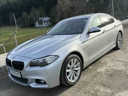 Серый БМВ 5 Серия, объемом двигателя 2 л и пробегом 182 тыс. км за 19999 $, фото 1 на Automoto.ua