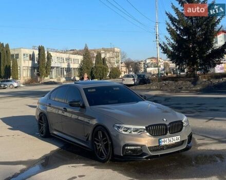 Серый БМВ 5 Серия, объемом двигателя 2 л и пробегом 158 тыс. км за 25000 $, фото 1 на Automoto.ua