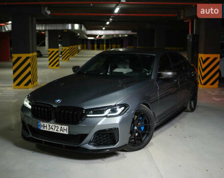 Серый БМВ 5 Серия, объемом двигателя 3 л и пробегом 150 тыс. км за 37500 $, фото 1 на Automoto.ua