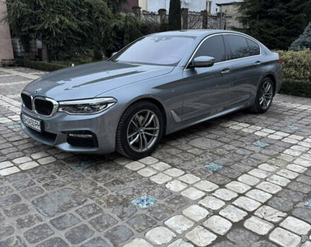 Серый БМВ 5 Серия, объемом двигателя 2 л и пробегом 128 тыс. км за 31900 $, фото 1 на Automoto.ua