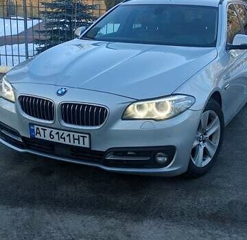 Серый БМВ 5 Серия, объемом двигателя 2 л и пробегом 390 тыс. км за 14500 $, фото 1 на Automoto.ua