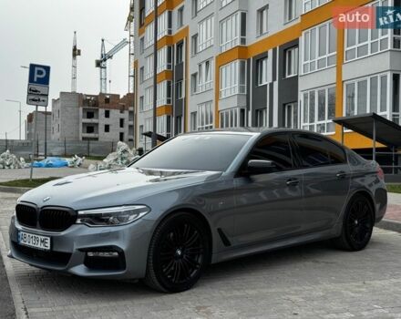 Серый БМВ 5 Серия, объемом двигателя 2 л и пробегом 208 тыс. км за 26000 $, фото 1 на Automoto.ua