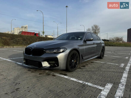Сірий БМВ 5 Серія, об'ємом двигуна 3 л та пробігом 91 тис. км за 33900 $, фото 1 на Automoto.ua