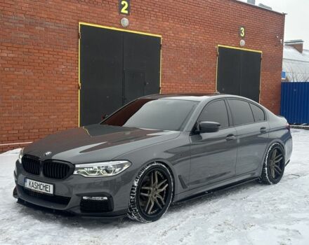 Серый БМВ 5 Серия, объемом двигателя 2 л и пробегом 150 тыс. км за 24900 $, фото 1 на Automoto.ua