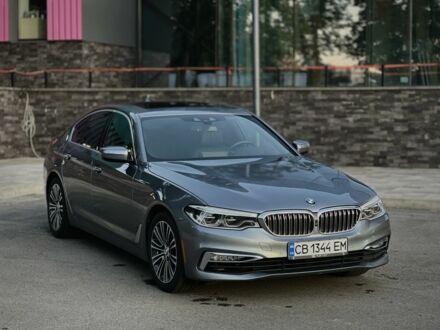 Серый БМВ 5 Серия, объемом двигателя 2 л и пробегом 121 тыс. км за 27000 $, фото 1 на Automoto.ua