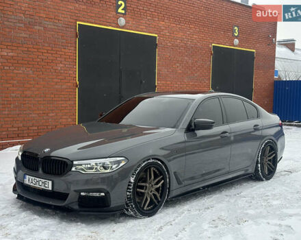 Серый БМВ 5 Серия, объемом двигателя 2 л и пробегом 150 тыс. км за 24900 $, фото 1 на Automoto.ua