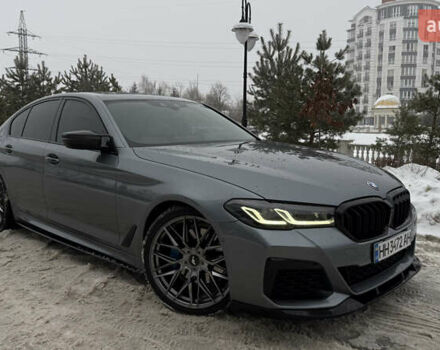 Серый БМВ 5 Серия, объемом двигателя 3 л и пробегом 150 тыс. км за 34999 $, фото 1 на Automoto.ua