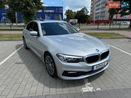 Серый БМВ 5 Серия, объемом двигателя 3 л и пробегом 110 тыс. км за 31200 $, фото 1 на Automoto.ua